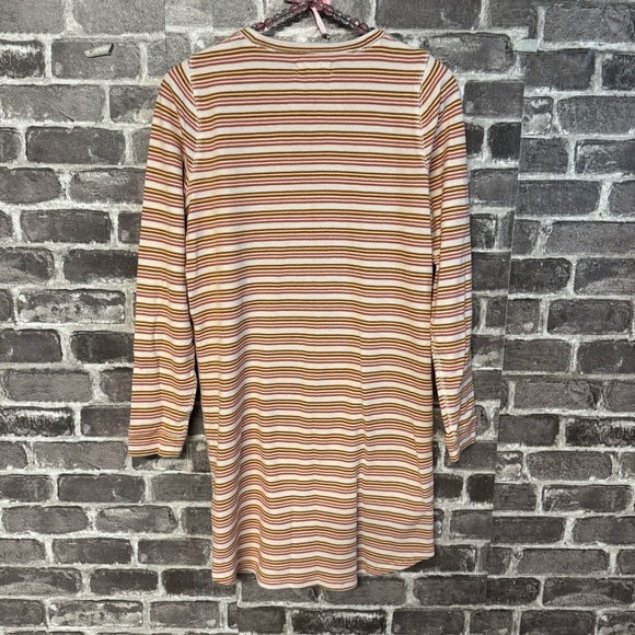 Madewell Striped Thermal Long Sleeve Sleep shirt - Picture 9 of 9